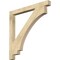 Ekena Millwork Imperial Block Rough Sawn Bracket, Douglas Fir, 4"W x 46"D x 46"H BKT04X46X46IMP05RDF - alternate 1